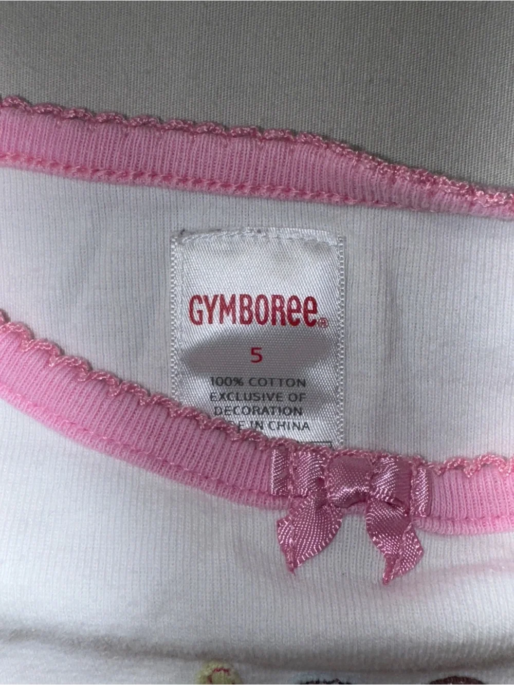Gymboree Sundae Best Ice Cream PJ Pajama Set Girls 5 Summer Shorts Tee Sprinkles